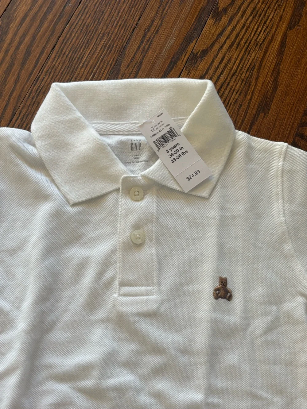 GAP Boys Polo Set in Navy & White